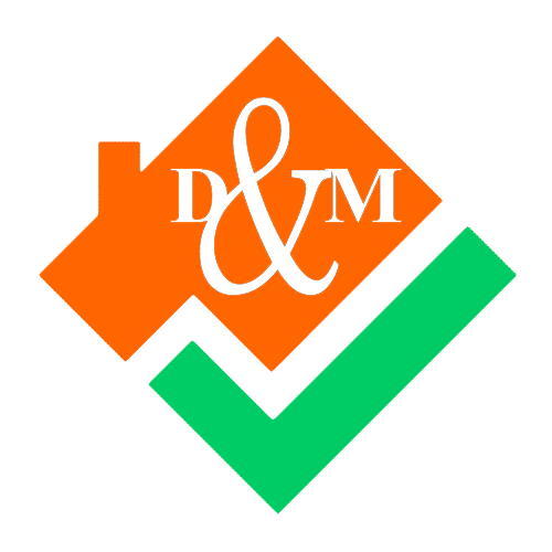 D & M logo